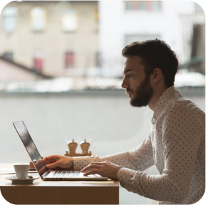 Freelancer collaborating